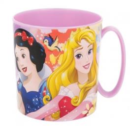 Caneca Plástico Microondas Princesas 360ml