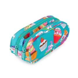 Estojo Duplo CoolPack LED Cupcakes