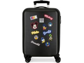 Mala de Cabine DISNEY Mickey Characters 55cm Rígida Preta