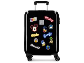 Mala de Cabine DISNEY Mickey Characters 55cm Rígida Preta