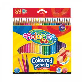 Lápis Cor Triangular Colorino 24 Cores