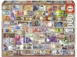 Educa - Puzzle 1000 Peças: Notas do Mundo