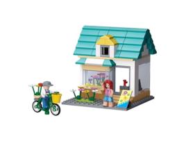 Construção SLUBAN Town - Florista (Idade Mínima: 6 - 149 Peças)