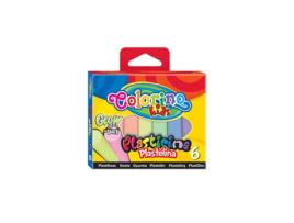 Plasticina COLORINO Brilha no Escuro 6 Cores