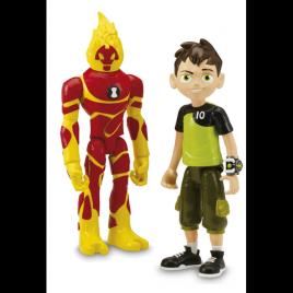 BEN 10 figuras XL Ben & Heatblast (1 unidade)