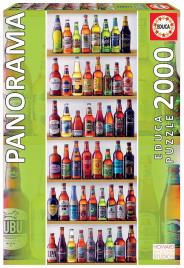 Educa - Puzzle 2000 Peças Panorama: Cervejas Do Mundo