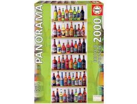 Puzzle EDUCA BORRAS Cervezas Del Mundo Panorama (2000 Peças)