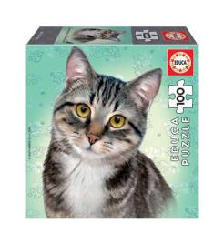 Educa - Puzzle 100 Peças Colecção Felina Puzzle: European Shorthair