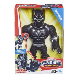 Figura Mega Mighties Super Hero Marvel Black Panther 25cm