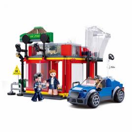 Town Stand Venda Carros 302 peças Sluban