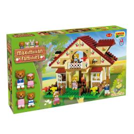 Chalet Ursinhos 155 Peças Encaixe 