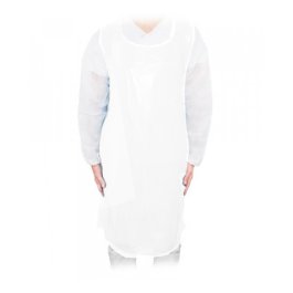 Aventais Polietileno Branco Saco 50