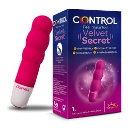 Mini Estimulador Control Secret Velvet C/ Vibração