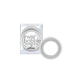 Elástico para o Cabelo INVISIBOBBLE Slim Chrome Sweet Chrome  Cor Prata 3 un.