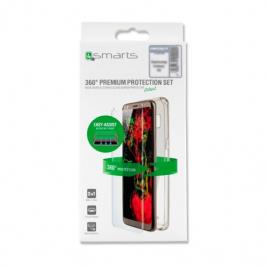 Vidro temperado + capa clear Samsung Galaxy Note 9 N960 Easy-assist