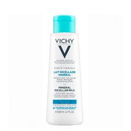 Vichy Pureté Thermale Leite Micelar Mineral Pele Seca 200ml