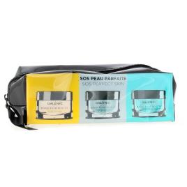 MASQUES DE BEAUTE COFFRET COM MASCARA QUENTE DETOX 15ML + MASCARA FRIA PURIFICANTE 15ML + MASCARA REFRESCANTE HIDRATANTE 15ML