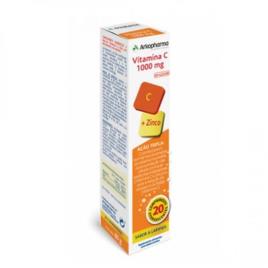 ARKOPHARMA VITAMINA C + ZINCO COMPRIMIDOS EFERVESCENTES X 20