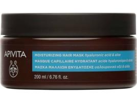 Máscara para o Cabelo APIVITA Hidratante Com Ácido Hialurônico E Aloé (200 ml)