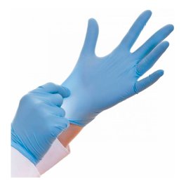 Luvas Nitrilo sem Pó Tamanho S Caixa 100