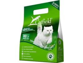 Areia para Gatos Aglomerante CATFIELD Natural (7L)