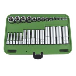 CAIXA DE 28 CHAVES TORX ZINCADO 51930