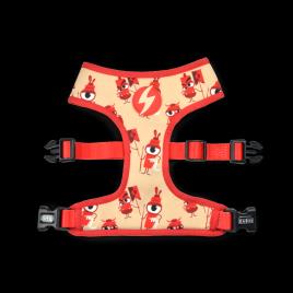 Peitoral para Cães  Tribos (Vermelho - M - Porte Médio)