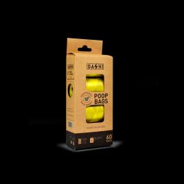 Saco de Dejetos para Cães  Higiénicos (Amarelo - 4 Sacos)