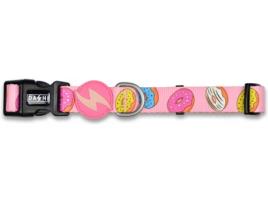 Coleira para Cães DASHI Donut (Rosa - M - Porte Médio)