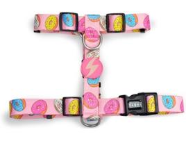 Peitoral para Cães DASHI Donut (Rosa - S - Porte Pequeno)