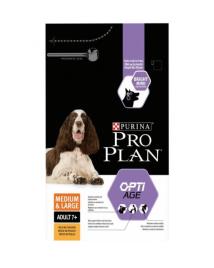 Pro Plan OptiAge Medium/Large Adulto 7+ frango 14 Kg