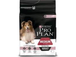 Ração para Cães  Pro Plan (3Kg - Seca - Porte Médio - Adulto - Sabor: Salmão)