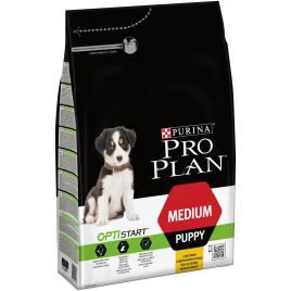 Ração para Cães  Pro Plan (3Kg - Seca - Porte Médio - Sabor: Frango)