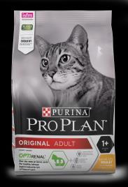 Ração para Gatos  Pro Plan (400g - Seca - Adulto - Sabor: Frango e Arroz)