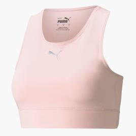 Soutien Desporto Puma Rtg - Rosa - Suporte Médio - Mulher