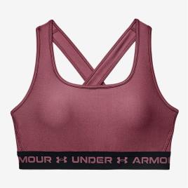 Under Armour Crossback - Roxo - Soutien Desporto Mulher