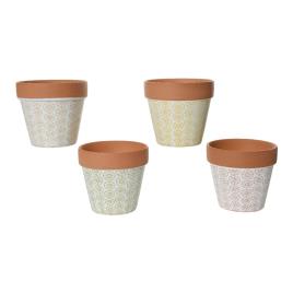 VELA CITRONELA MOD. MACETA CORES SORTIDAS Ø11,5cm