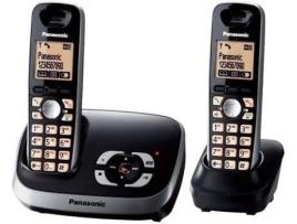 Telefone sem fios Panasonic Corp. KX-TG6522GB (Recondicionado D)