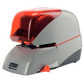 Agrafador Elétrico Supreme 5080E, 80 Folhas, Cinzento e Laranja, Cassete com 5000 Agrafos