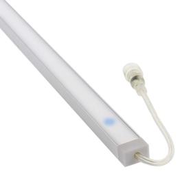 Barra linear led allax dimmer touch 10w dc12v ip67 62cm branco frio