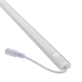 Barra linear led sensa com sensor pir 18w dc24v 100cm branco quente