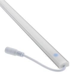 Barra linear led sensa touch 43w dc24v 200cm branco quente