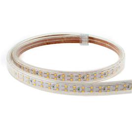 Fita led 220v smd2835 dupla 180led/m bobina 1 metro branco quente