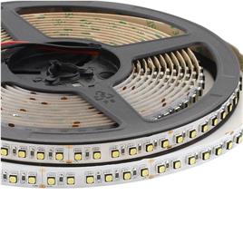 Fita led monocolor hq smd3535 chipled samsung dc24v 5m (120led/m) - ip20 branco quente