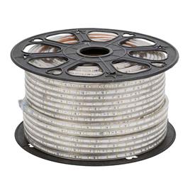 Fita led 220v smd2835 120led/m bobina 50 metros com conectores rápidos azul