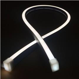 Led neon flex 12x20mm dc24v 120led/m 5m âmbar
