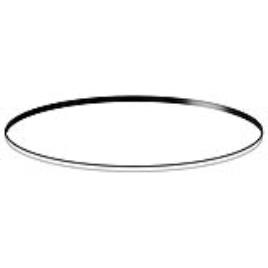 Kit - perfil aluminio circular cycle out ø1400mm preto