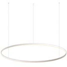 Luminária suspensa ring 115w ø1800mm branco neutro