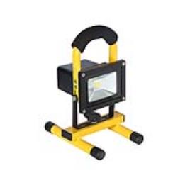 Projetor led 10w com bateria recarregável branco neutro