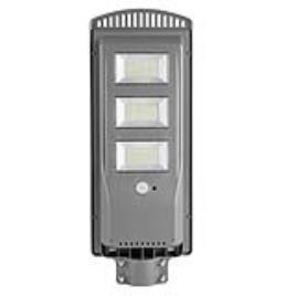 Farola led solar urban 90w + sensor branco frio